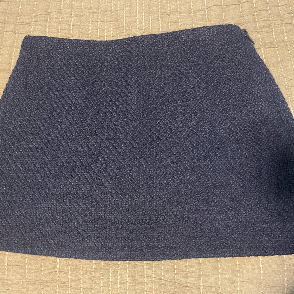 Abercrombie & Fitch Navy Mini Skirt